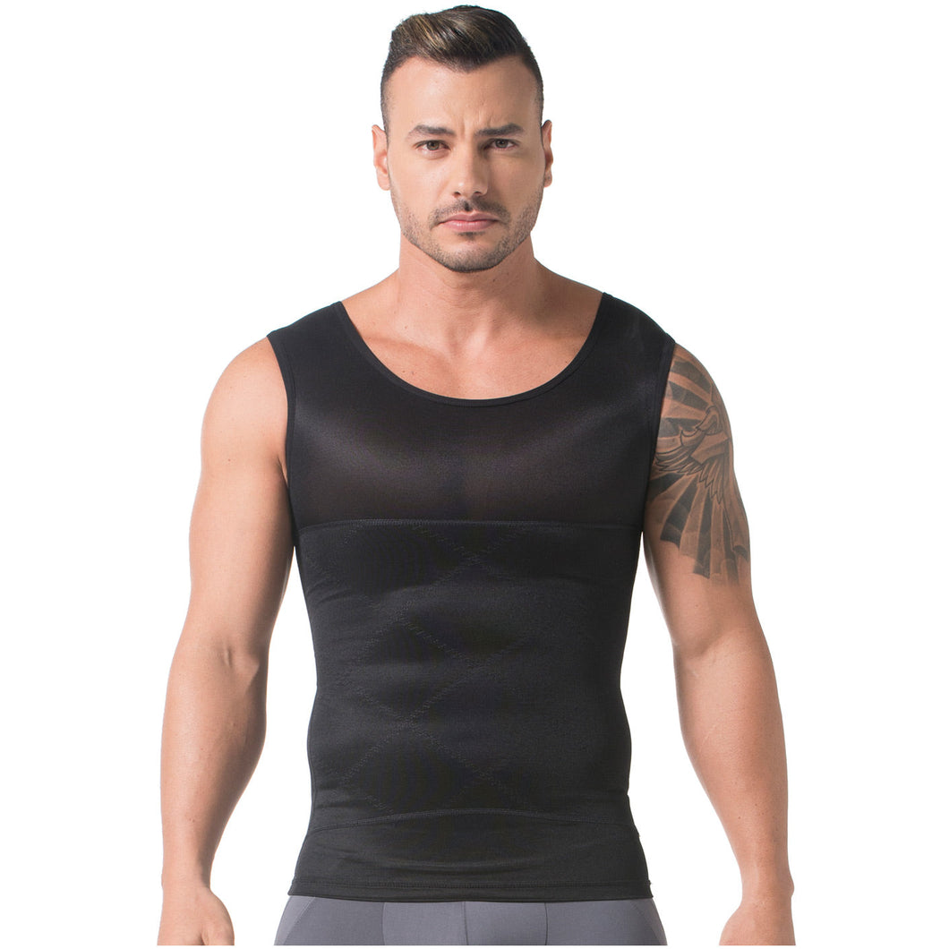 Diane & Geordi 002007 | Men's Posture Corrector Body Shaper Vest / Powernet