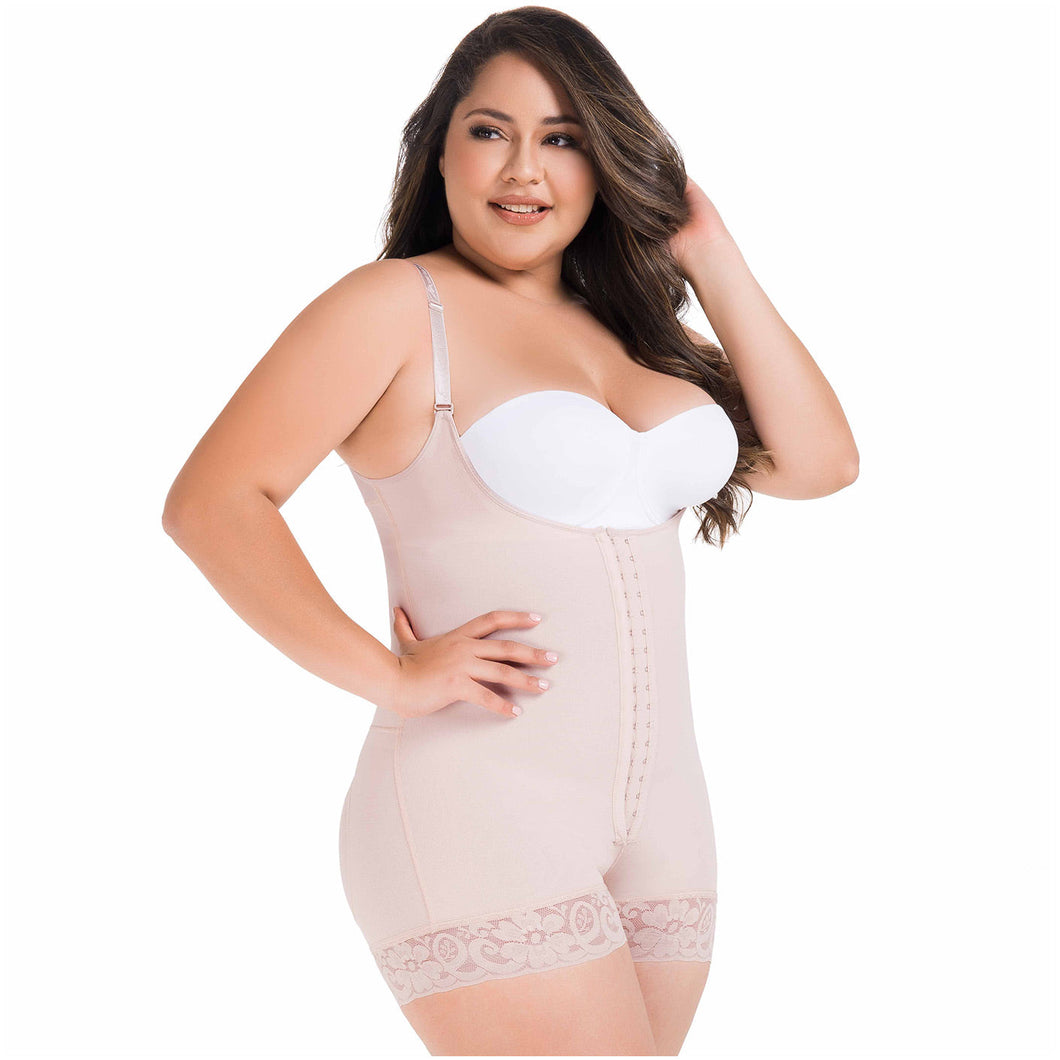 Fajas MariaE FP100 | Postpartum Faja Butt Lifting Shapewear For Daily Use | Open Bust & Front Closure - Pal Negocio