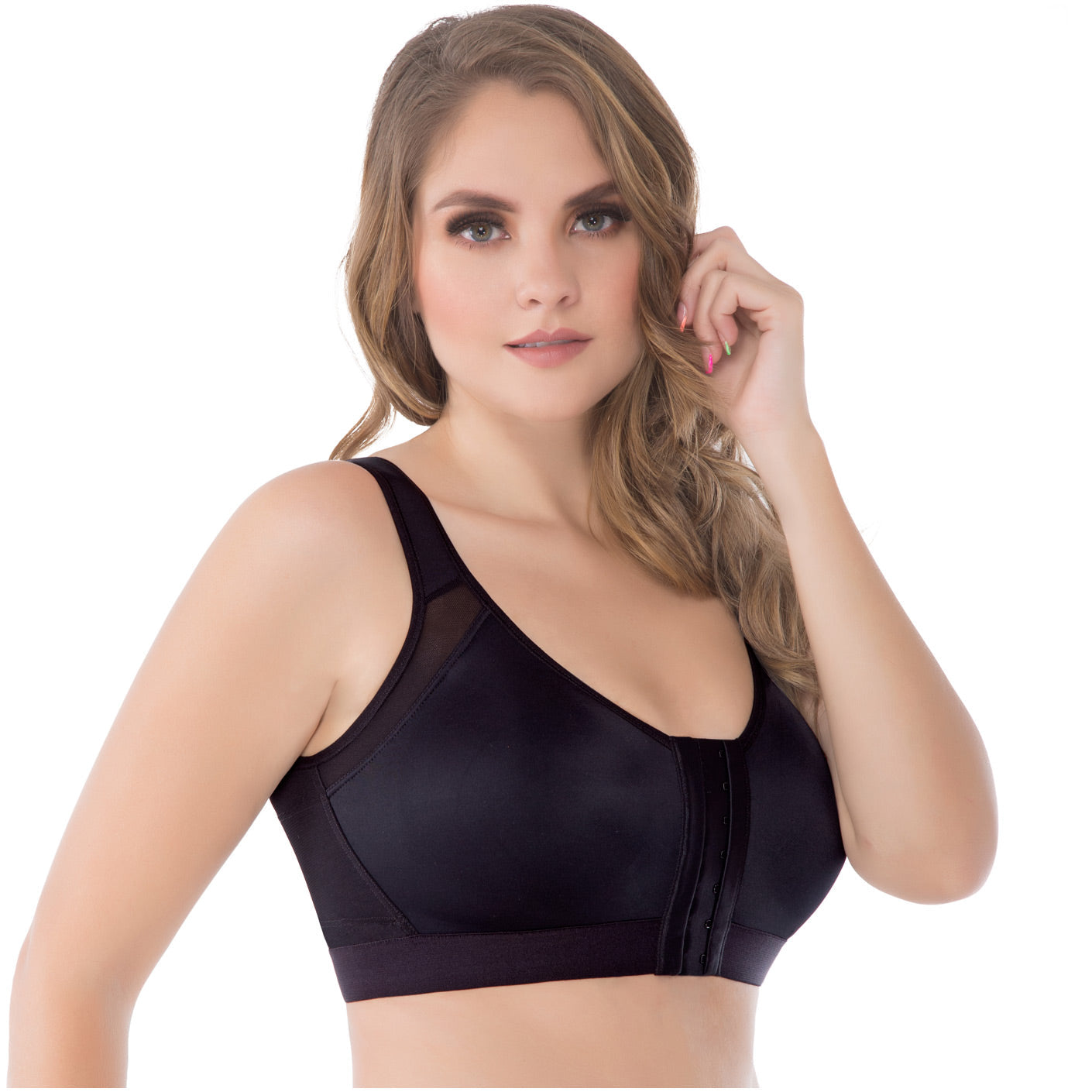 UpLady Colombianas Bra Full Cup Extra Firm Bra Posture Support Wide Adj  Straps