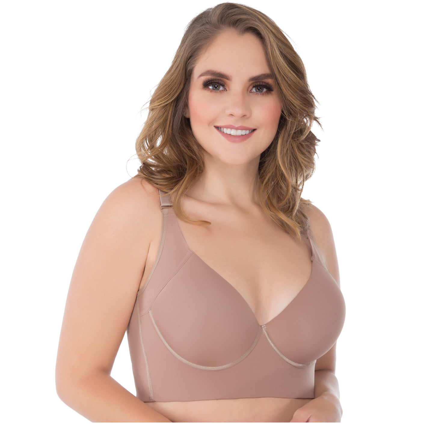 Florich Lycra Solid / Plain Heavy Padded Push-Up Bra for Women Set Of 60